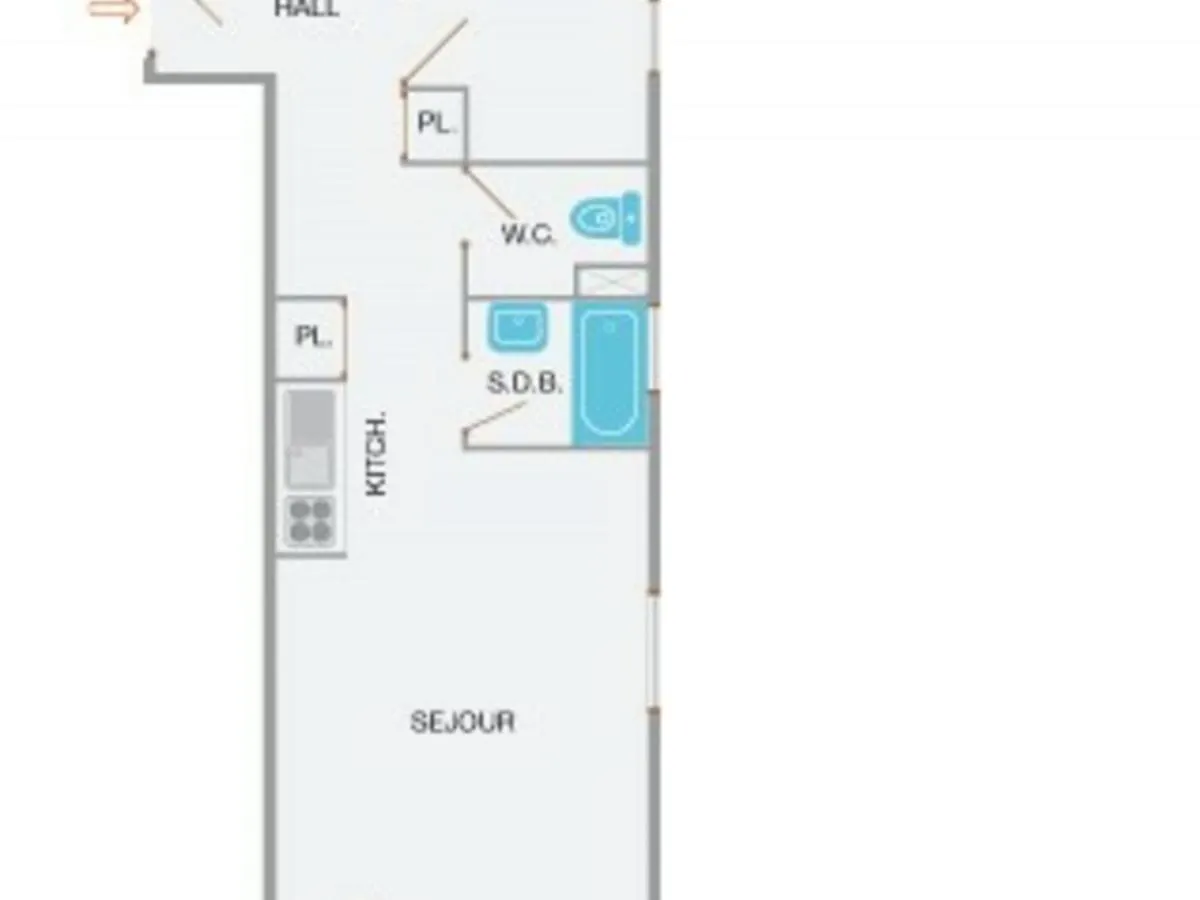 Appartement 2 Pieces Cabine, 300M Pistes/Comm, Men. Inclus, Parking - Fr-1-241-11 Le Grand-Bornand